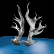 0009.png Mythische Hörner / Geweihe Zubehör 🦄 (3D-Druckbar)