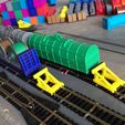 IMG_0917.jpg N Scale Model Train Track End Stop Buffer #1