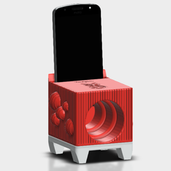 amplix2.png Archivo 3MF Amplificador de Sonido para Celular・Design para impresora 3D para descargar