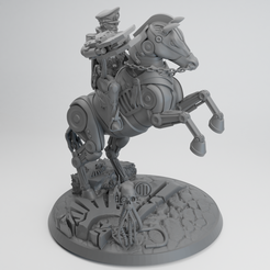 1.png The Honored Hero of the guard, on a robot horse.