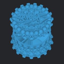 Captura-de-Pantalla-2023-05-26-a-las-23.02.08.jpg STL file GRINDERKING GRINDER SAVAGE SKULLS 3D 3D 66X66X66X36 MM EASY PRINTING FDM SLA・Design to download and 3D print