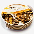 coastal-village-coasters-4-3-04.jpg Sous-verres Coastal Village