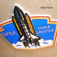 endeavour-nasa-space-shuttle-nave-espacial-americana-impresion3d.jpg Endeavour, Spacecraft, Nasa, moon, astronaut, galaxy, cape, canaveral, launch, poster