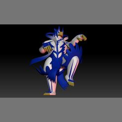 GigantamaxUrshifuRSPokemon-Gigantamax-Urshifu-Rapid-Strike.jpg Fichier STL Pokemon Gigantamax Urshifu Frappe rapide・Plan pour impression 3D à télécharger