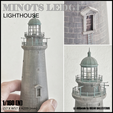 Minots-Ledge-Lighthouse-1.png MINOTS LEDGE LIGHTHOUSE - N (1/160) SCALE MODEL LANDMARK