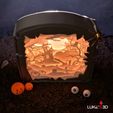 3D LUKe' Halloween Light Art