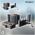 1-PREM.jpg Industrial building set with storage silo and pipes (2) - Cold Era Modern Warfare Conflict World War 3 RPG  Post-apo WW3 WWIII