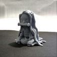 Nezuko Kamado-V2 POSE ASSISE - Tueuse de démons Kimetsu no Yaiba -禰ね豆ず子-FANART FIGURINE