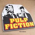 pulp-fiction-jhon-travolta-pelicula-accion-baile-musica-letrero.jpg Pulp Fiction Jhon Travolta, Samuel L. Jackson, Tarantino, Poster Poster, Movie Logo
