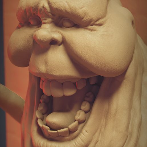 SlimerVer6Details-8.jpg Ghostbusters Slimer 3D Printable Diorama