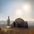 tatooine-modif.jpg Luke Skywalker's Home, Tatooine - Star Wars