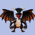 4.png Dragão diabólico com olhos grandes em chamas