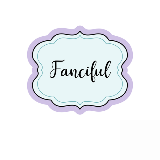 Custom Name Frame Cookie Cutter STL – Personalized Plaque 3D Print File