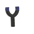 slingshot-01-v2-02.png Slingshot Professional GOBLET EVO WITH CLAMPS Hunting Outdoor Shooting for Adults Powerful Sport Handle High Velocity Catapult Slingshots s-01 3D print and cnc