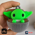 Purple-Simple-Halloween-Sale-Facebook-Post-Square-49.png KNITTED GROGU / BABY YODA FUGURINE AND ORNAMENT - MULTI PARTS - NO SUPPORTS