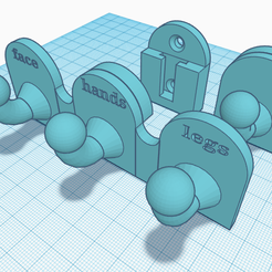 modular wall hanger (2).png STL file Modular wall hanger・3D printing idea to download