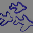 asd.png airplane cookie cutter