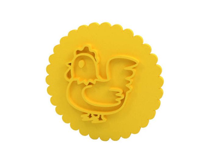 Download STL file Stamp / Cookie stamp • 3D printer model ・ Cults