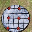 20230731_144900.jpg 28mm round polished imperial tiled floor bases