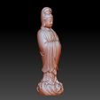 011guanyin5.jpg Guanyin bodhisattva Kwan-yin sculpture for cnc or 3d printer