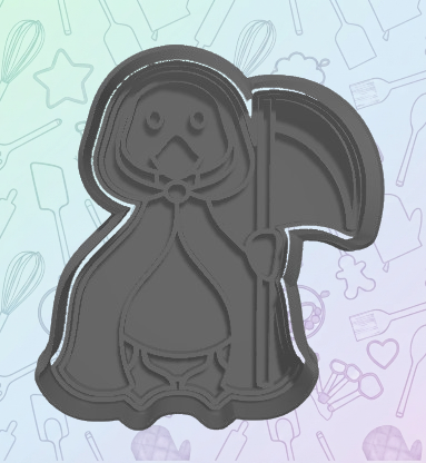 Goose Reaper Cookie Cutter