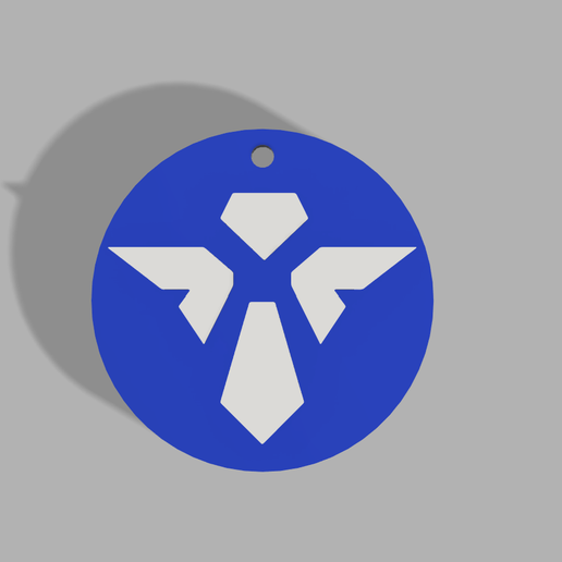 League of Legends Support Keychain