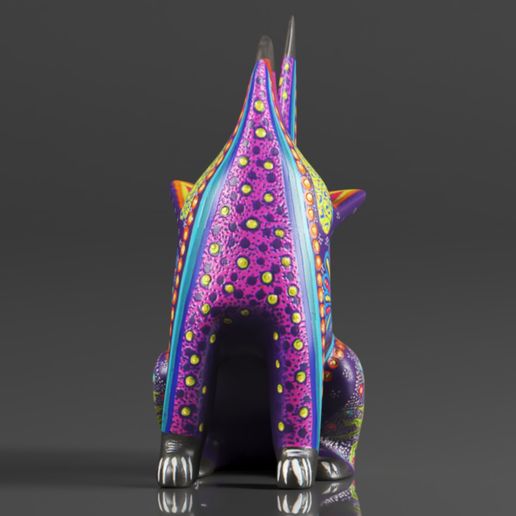 美品■ドリアデ■イタリア■アルケミラI■ラタン■2脚セット■A/ALEPH 🪵 ALKIMIA INC Mexican Alebrije Howling Coyote Wood Carving