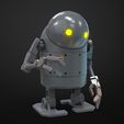 1.jpg 3D file Nier Automata - Small stubby Robot Toy・3D print object to download