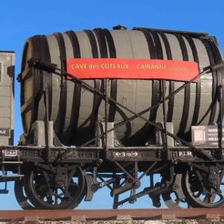 IMG_1074.jpg STL file lightning wagon with or without bungalow・3D printing template to download