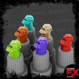 ork-head-not-mine.jpg ORK HEAD - VALLEJO NEW XPRESS COLOUR COLOR TRANSLUCENT BOTTLE SWATCH SUPER MINI CAP - 18ML