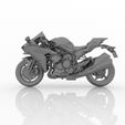 2.jpg Motorcycle Kawasaki Ninja H2 3D Model for Print STL File