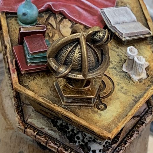 IMG_2428.JPEG Conjunto de mesa arcana do Necromante x3 terreno de masmorra