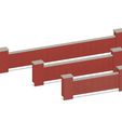Parapet-1.jpg Modélisme ferroviaire - Mur de parapet de pont - Longueurs variées