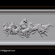 014.jpg Race Horse wood carving file stl OBJ and ZTL for CNC