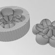 wf0.jpg Mold Florentine rosette onlay relief 3D print model