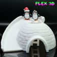 Penguins-Igloo-3.jpg Flex 3D Penguin Chunkies and Igloo