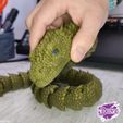 hfgdjgfhdjj-00;00;10;15.jpg STL file Articulated Basilisk・3D printer design to download