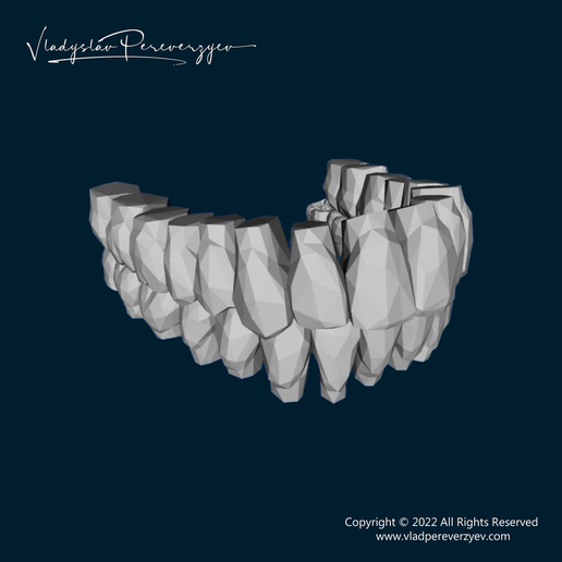 🔮 Crystal Teeth Library - Software・ 3D File for 3D printing・Cults
