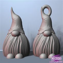 hfgdjgfhdjj-00000000[7.jpg Fichier STL gratuit Gnome (arbre de Noël)・Modèle à télécharger et à imprimer en 3D