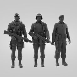 Screenshot-2023-06-08-14-46-28.jpg Fichier STL Trois soldats・Plan à imprimer en 3D à télécharger