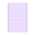 page ruler 8.5mm.stl Page Ruler V2 "Line-Spacer" (Rhodia Notebook)