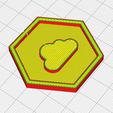 cloud-preview.png 81 Symbol Meeple Hexagons Collection – 3D Printable Game Tokens