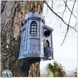 006.jpg 3D file CASTLE BIRDHOUSE - 100% SUPPORT FREE・3D printer model to download