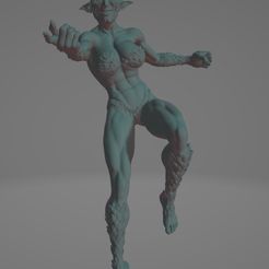 FemWitch.jpg Бесплатный OBJ файл Сексуальная женщина-ведьма・Модель для загрузки и 3D-печати