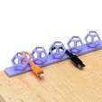 2.jpg STL file USB cable holder (Regular dodecagon-2 type)・Model to download and 3D print