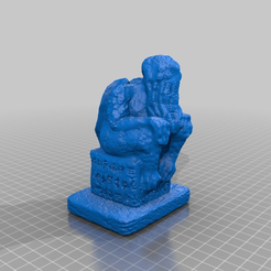 Cthulhu2a.png Archivo 3D gratis Otro ídolo de H.P Lovecraft Cthulhu・Objeto de impresión 3D para descargar