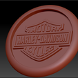 HD vintage rond.png 14 Harley Davidson Medallions + Number 1