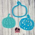 calabaza.jpg STL-Datei Halloween Kürbis Ausstecher 11 cm・Design zum Herunterladen und 3D-Drucken