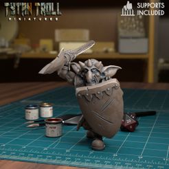 07.jpg STL file Goblin Raiders 08 - [Pre-Supported]・3D printing template to download, TytanTroll_Miniatures