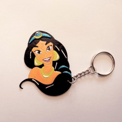 Capture d’écran 2018-05-14 à 11.05.30.png Free STL file Key ring Jasmin・3D printer model to download